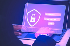 数据盗窃和网络安全代码数字犯罪概念保护数据从黑客