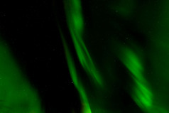 美丽的绿色极光北欧化工北部灯挪威