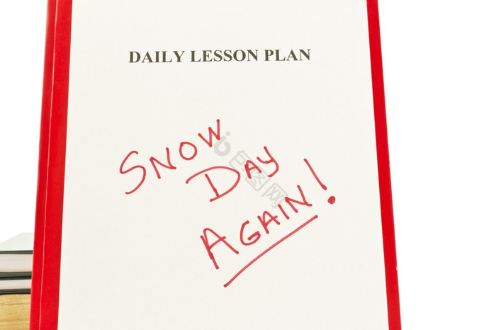 每天教训计划表与手写的雪一天再一次的信与图片