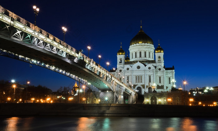 大教堂基督的救世主的最大的俄罗斯正统的教堂莫斯科俄罗斯
