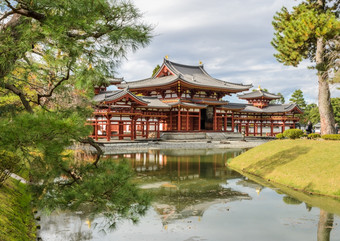 美丽的体系结构凤凰城大厅byodo-in寺庙哪一个佛教寺庙测试城市《京都议定书》县日本