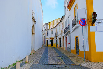 老传统的<strong>葡萄牙</strong>语街拉各斯的阿尔加夫<strong>葡萄牙</strong>