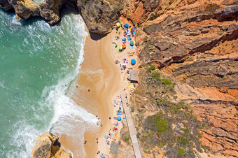 空中前拍摄从沙滩上塞内加尔代表<strong>团团</strong>长拉各斯葡萄牙