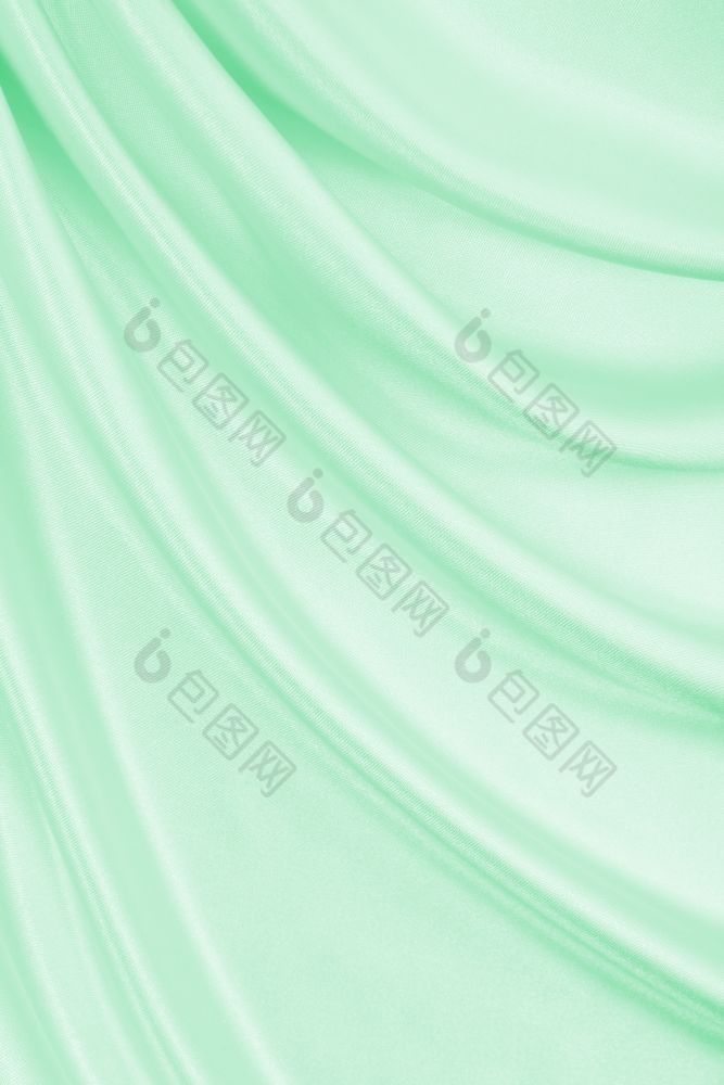 光滑的优雅的绿色丝绸缎奢侈品布纹理可以使用摘要背景豪华的背景设计