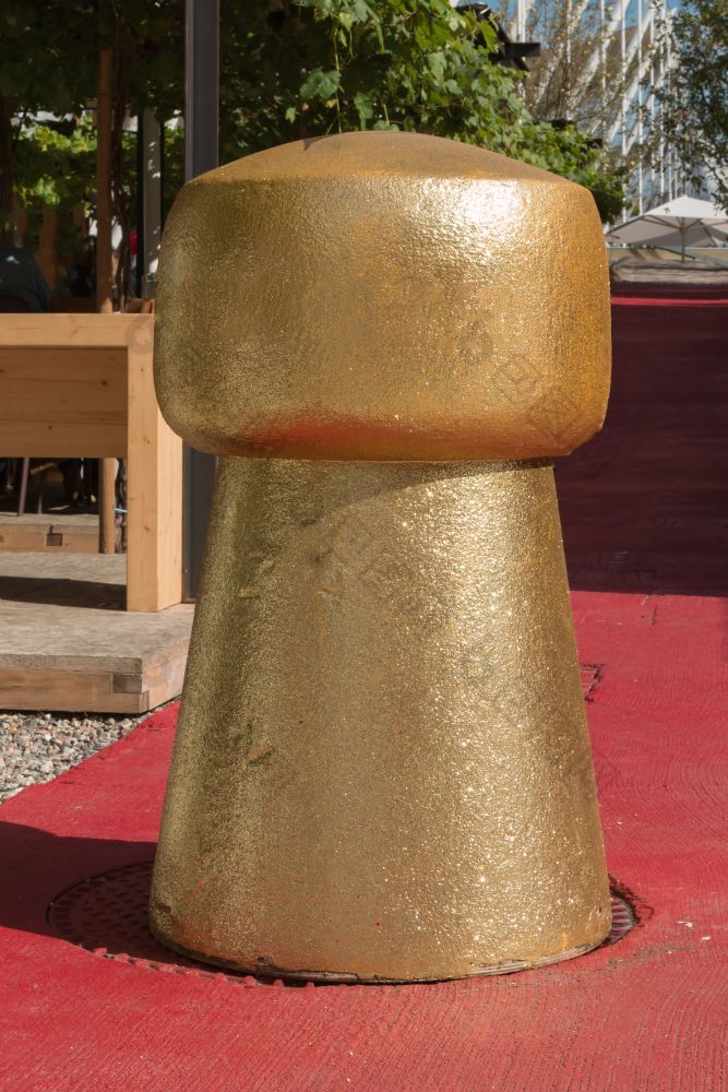 大金软木塞雕塑通用博览会米兰意大利