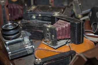 古董折叠相机与波纹管桩老相机古董折叠相机与波纹管桩老相机