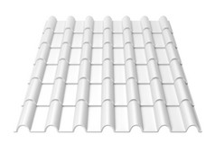 屋顶瓷砖插图孤立的白色背景