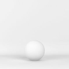 简单的球最小的场景插图