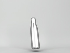 绝缘瓶模型插图灰色的背景