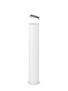 空白管包装模型插图孤立的白色背景