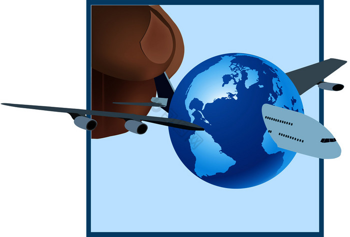 空气运输激励通过航空