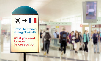 信号内部机场那警告关于什么知道之前飞行法国在的新冠病毒流感大流行机场安全措施和旅行限制新新冠病毒变体传播