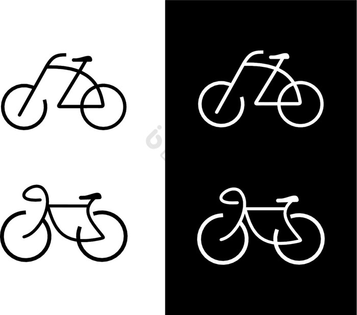 自行车自行车图标图片