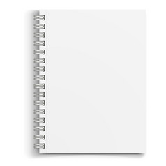 详细的插图空白白色笔记本每股收益向量模型白色笔记本