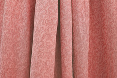 美丽的折叠大马士革编织棉花织物背景纹理水平健美的趋势颜色生活珊瑚美丽的折叠大马士革编织棉花织物