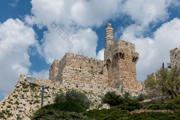 电源大卫的老城市耶路撒冷以色列电源大卫城市耶路撒冷