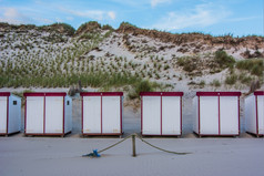 海滩小屋荷兰海滩