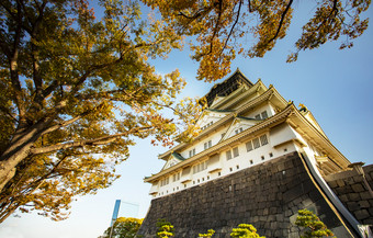 其他场景大阪城堡一个大多数受欢迎的旅行目的地大阪日本