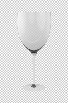 透明的玻璃为酒白兰地香槟