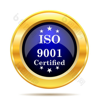 ISO图标互联网按钮白色背景