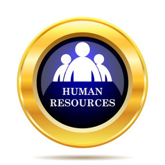 人类资源图标互联网按钮白色背景