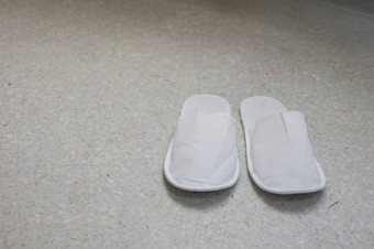 鞋子为病人的地板上病人房间的想法健康背景鞋子为病人
