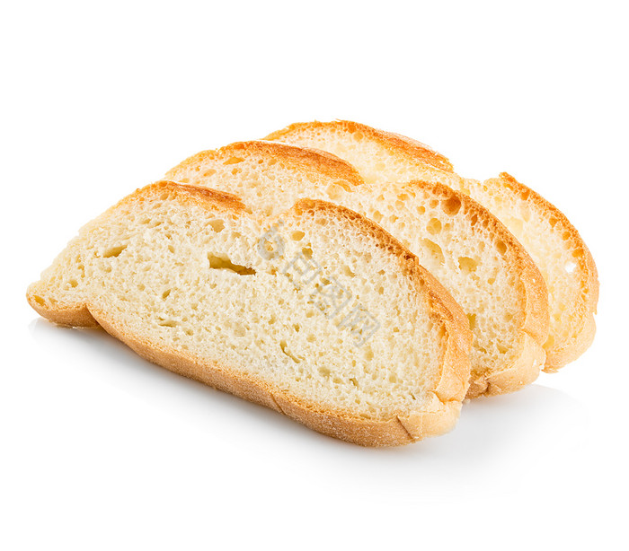 一块面包图片