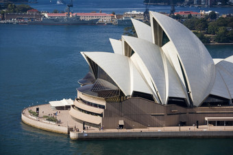 的悉尼歌剧房子的城市悉尼澳大利亚