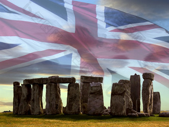 巨石阵索尔斯伯里平原威尔特郡南西英格兰建关于巨石阵欧洲大多数著名的史前纪念碑