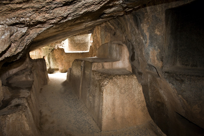 室内健子洞穴寺庙还寺庙附近库斯科秘鲁