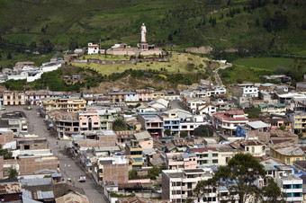的<strong>纪念碑</strong>圣彼得<strong>纪念碑</strong>三彼得以上的小镇阿劳西的并省厄瓜多尔