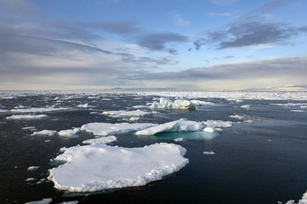 海冰的北大西洋海洋从的<strong>东北</strong>海岸格陵兰岛