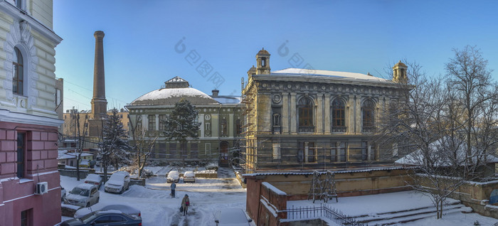 敖德萨乌克兰医疗大学敖德萨乌克兰阳光明媚的冬天一天医疗大学敖德萨乌克兰