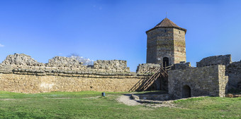 <strong>种植</strong>人乌克兰全景视图的堡垒墙和塔从的内部的<strong>种植</strong>人城堡历史和建筑纪念碑堡垒墙的<strong>种植</strong>人城堡乌克兰