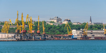 <strong>敖德萨</strong>乌克兰视图从的海的货物港口和容器终端<strong>敖德萨</strong>乌克兰容器终端货物港口<strong>敖德萨</strong>乌克兰