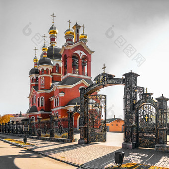 塔林乌克兰乌克兰正统的彼得和保罗教堂的基辅主教的塔林乌克兰乌克兰正统的教堂塔林乌克兰