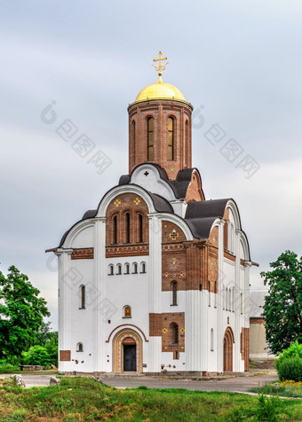 <strong>如</strong>果tserkva乌克兰格奥尔基耶夫斯卡heorhiyivska教堂的城市<strong>如</strong>果tserkva乌克兰多云的夏天一天格奥尔基耶夫斯卡教堂<strong>如</strong>果tserkva乌克兰