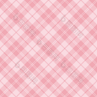 粉红色的格子呢格子无缝的模式趋势颜色法兰绒衬衫格子呢模式时尚的瓷砖向量插图为壁纸