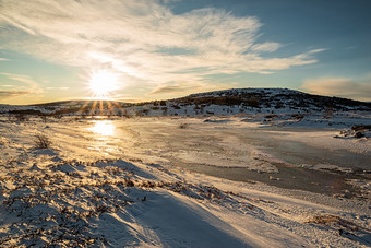 冰湖vifilstadir - 维基百科，自由的百科全书区域Gardabaer日出冰岛冰湖Gardabaer日出冰岛