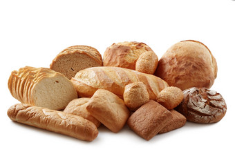 集团不同的面包产品