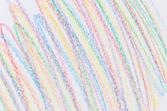 蜡蜡笔手画设计元素集色彩斑斓的柔和的粉笔条纹背景