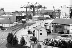 奥斯陆运输港口背景奥斯陆运输港口背景