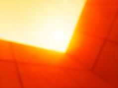 对角橙色日落办公室墙散景背景对角橙色日落办公室墙散景背景