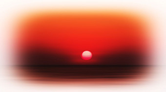 水平生动的燃烧红色的日落海洋地平线装饰图案明信片背景水平生动的燃烧红色的日落海洋地平线装饰图案后记