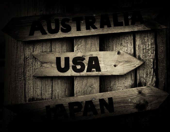 挪威指针美国日本和澳大利亚装饰图案挪威指针美国日本和澳大利亚装饰图案背景