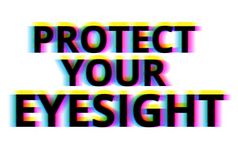 保护你的视力插图背景