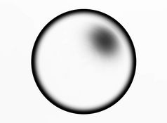 水平黑色的和白色球球插图水平黑色的和白色球球插图