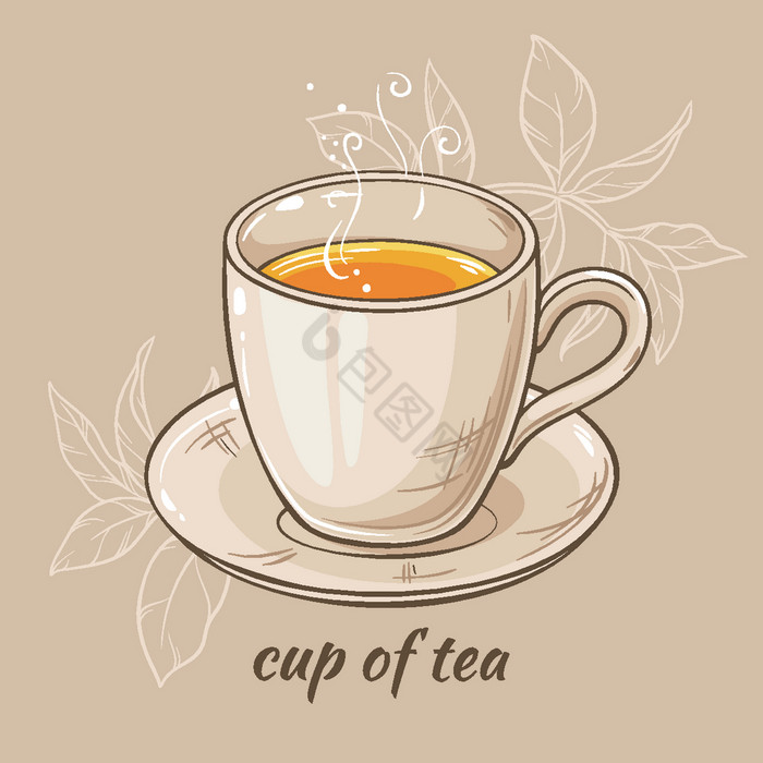 杯子茶图片