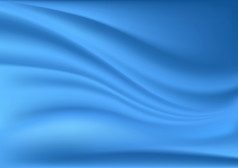 波丝绸蓝色的摘要背景向量插图波丝绸蓝色的摘要背景