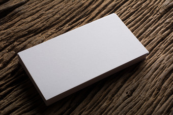 空白白色业务卡演讲企业身份木背景空白白色业务卡演讲企业身份